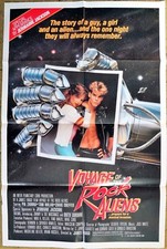 Pôster original do filme VOYAGE OF THE ROCK ALIENS - Comédia de ficção científica - 27x41" - 1984 comprar usado  Enviando para Brazil