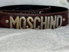 Moschino damengürtel braun gebraucht kaufen  Berlin