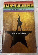 Hamilton broadway playbill for sale  Surprise