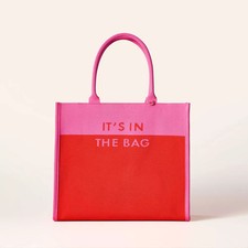 Colorblock knit tote for sale  USA