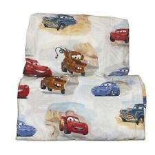 Juego de sábanas Pottery Barn Disney Cars 2 piezas DOBLE ajustado plano 100 % algodón decoración para niños segunda mano  Embacar hacia Argentina