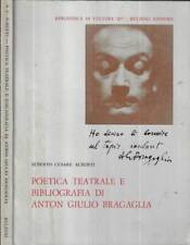 Poetica teatrale bibliografia usato  Italia
