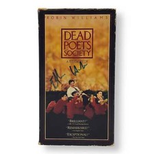 Sociedade de Poetas Mortos Assinada por Ethan Hawke VHS – Autenticado pela JSA, usado comprar usado  Enviando para Brazil