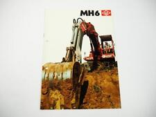 Prospekt mh6 hydraulikbagger gebraucht kaufen  Merseburg