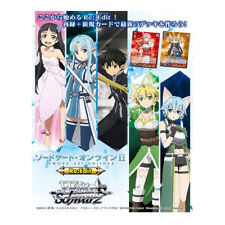 Weiss Schwarz Sword Art Online Re: Edit Play Set x 4 cartas SAO/S47-E001-E119, usado comprar usado  Enviando para Brazil