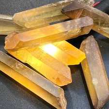 Citrine crystal points for sale  Spring Valley