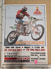 Manifesto motocross 1982 usato  Viterbo