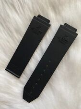 Pulseira de relógio masculina de borracha preta 95% nova HUBLOT Big Bang 25 mm comprar usado  Enviando para Brazil