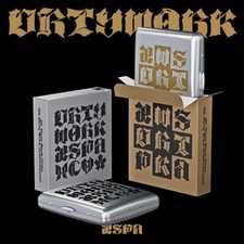 AESPA DIRTY WORK Álbum Único CAIXA SUJA Ver./Mini CD+Livro+2 Adesivos+3 Cartões+PRESENTE, usado comprar usado  Enviando para Brazil