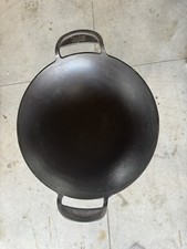 Weber ferro fundido preto 15” diâmetro cabo churrasqueira gourmet wok novo comprar usado  Enviando para Brazil