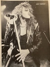 Joey tempest full for sale  Turners Falls