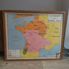 Affiche carte scolaire d'occasion  Mâcon