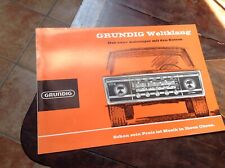 Grundig catalogo auto usato  Italia