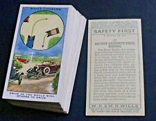 CARTÕES DE CIGARRO SAFETY FIRST (ROAD) 1934, (CARROS ANTIGOS), WILLS, ESTADO EX-ESTADO PERFEITO comprar usado  Enviando para Brazil