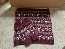 Atmosphere burgundy white for sale  DUNMOW