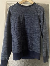 Sweat bleu chiné d'occasion  Paris XIV