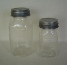 Vtg glass embossed for sale  Grace City