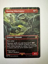 Mtg hunting velociraptor for sale  NORTHWICH