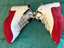 Usado, Tênis de basquete Nike masculino Air Jordan 12 151186-116 branco tamanho 3Y-Indon comprar usado  Enviando para Brazil