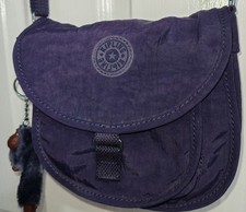Kipling purple crossbody for sale  GLASGOW