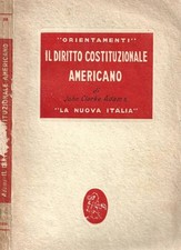 Diritto costituzionale america usato  Italia