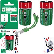 Piles rechargeables usb d'occasion  Trèbes