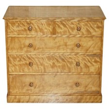 DESLUMBRANTE CÔMODA ANTIGA VITORIANA 1880 CETIM BÉTULA HOLANDA & FILHO comprar usado  Enviando para Brazil