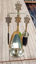 Vintage brass fireplace for sale  New Glarus