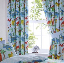 Dinosaur curtains boys for sale  UK