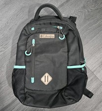 Usado, Mochila Columbia preta e azul-petróleo mochila ao ar livre – parte inferior isolada – LEIA (Rasgo) comprar usado  Enviando para Brazil