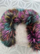 Black purple faux for sale  PINNER