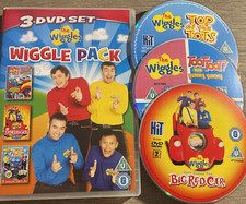 Wiggles dvd set for sale  SWANAGE