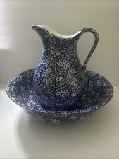 Staffordshire blue calico for sale  Newberg