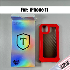 Capa para iPhone 11 - Fibra de carbono vermelha | Robusta - Camada dupla | Tuerdan, usado comprar usado  Enviando para Brazil