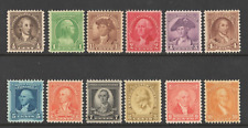 1932 US SC 704-15 Washington Bicentenário Conjunto Completo de 12 F/VF ou melhor comprar usado  Enviando para Brazil