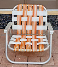 Vintage webbed aluminum for sale  Merritt Island