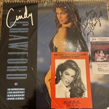 Cindy crawford signed for sale  Clearwater