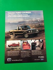 1979 FORD COURIER PICAPE ORIGINAL VINTAGE IMPRESSÃO ANÚNCIO ANÚNCIO ANÚNCIO 1 PÁGINA comprar usado  Enviando para Brazil