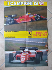Doppio poster ferrari usato  Osimo