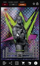 Sycho Sid - Base quadriculada roxa 199cc icônica - Topps Slam WWE Finest 25, usado comprar usado Sycho Sid - Base quadriculada roxa 199cc icônica - Topps Slam WWE Finest 25, usado comprar usado  Enviando para Brazil