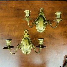 Vtg brass candle for sale  Crescent
