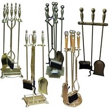 Kaminbesteck kago messing gebraucht kaufen  Leck