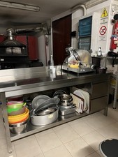 Tavolo cuccina acciaio usato  Roccagloriosa