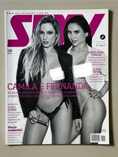 Playboy Magazine Brazil ! Very Rare! Camila E Fernanda, usado comprar usado  Brasil 