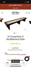 Mcclure table competitor for sale  Whittier