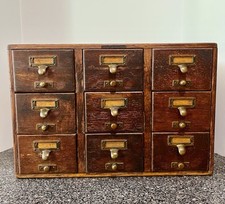 Vintage drawer library for sale  North Haven