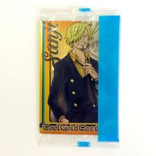 Cartão Sanji Gold japonês S0675 peça única x bolacha Morinaga cartão transparente lacrado comprar usado  Enviando para Brazil