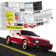 2 conjuntos de adesivos de aviso SUPRA comprar usado  Enviando para Brazil