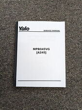 Yale MPB045VG Palete Jack Caminhão Manual de Serviço de Reparo Loja A245, usado comprar usado  Enviando para Brazil