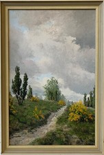 ölbild impressionist landscha gebraucht kaufen  Graal-Müritz, Seeheilbad